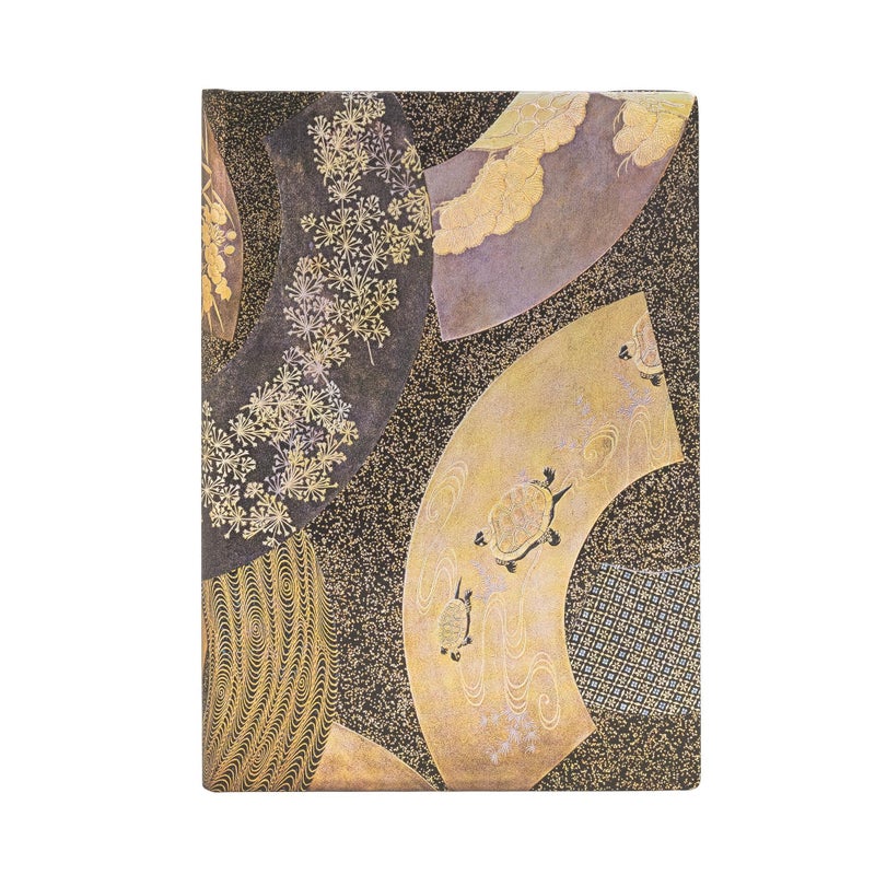 Ougi Midi Lined Hardcover Journal, 144pg, 120GSM by Paperblanks (Japanese Lacquer Boxes)